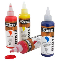 Artist supply: Matisse Fluid Acrylics