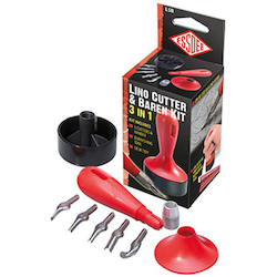 Lino Cutter & Baren Kit 3 in 1