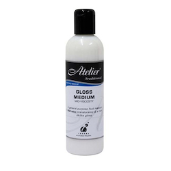 Artist supply: Atelier Gloss Medium 250ml