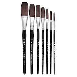 Trekell One Stroke Lettering 8070 Brushes