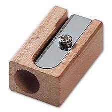 Wooden Sharpener Single