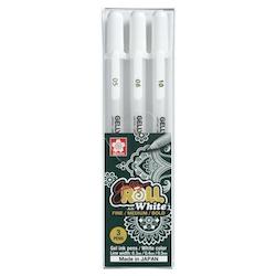 Artist supply: Sakura Gelly Roll Set of Whites