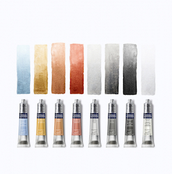 Artist supply: Winsor & Newton Cotman Watercolour 8ml Iridescents