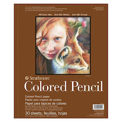 Artist supply: Strathmore Colored Pencil Pads