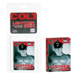 Wholesale trade: 4C - COLT LEATHER MAN PLAYING CARDS - SE-6800-30