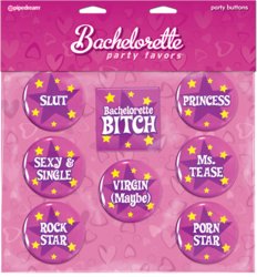 5A - BACHELORETTE PARTY BUTTONS - PD6140**