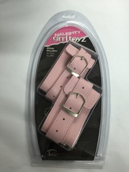 6A - PLUSH PINK  ANKLE CUFFS - 1013916**