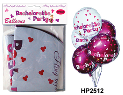 5A - BACHELORETTE FOIL BALLOON  9pc Set - HP-2512