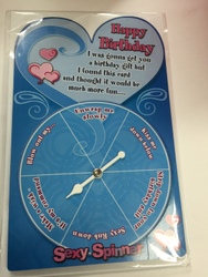 8B - Sexy Spinner Greeting Card - Happy Birthday - PD7707**