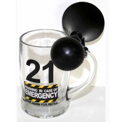 2D - BEER MUG WITH HORN - 21 - BMH02