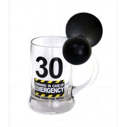 2D - BEER MUG WITH HORN - 30 - BMH03