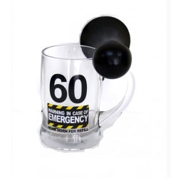 2D - BEER MUG WITH HORN - 60 - BMH06