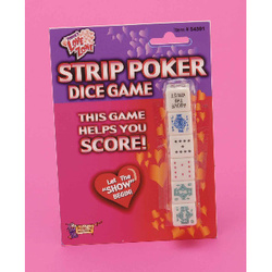 5B - STRIP POKER DICE GAME - 54501**