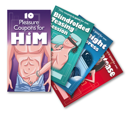 Wholesale trade: 4C -  PLEASURE COUPONS FOR HIM VOUCHERS - VCB-21**