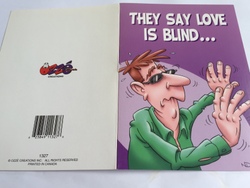 8B - GCARD - THEY SAY THAT LOVE IS BLIND... - 1327