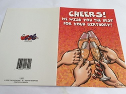 Wholesale trade: 8B - GCARD - CHEERS WE WISH YOU .... - 1322