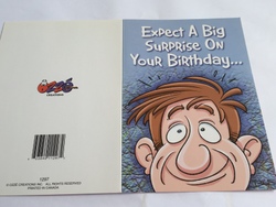 Wholesale trade: 8B - GCARD - EXPECT A BIG SURPISE ON YOUR BIRTHDAY ... - 1297