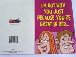 Wholesale trade: 8B - GCARD - I AM NOT WITH YOU JUST... - 1377