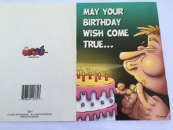 8B - GCARD - MAY YOUR BIRTHDAY WISH COME TRUE - 1331