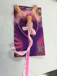 10B - PECKER HEADBAND AND WAND - 72766