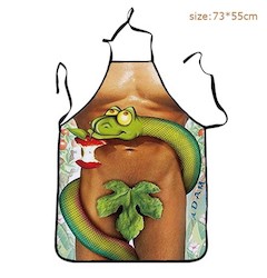 9B - BBQ APRON -  ADAM - AP71**