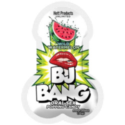 2D - BJ BANG - ORAL SEX POPPING CANDY - WILD WATERMELON  - HP-3593**