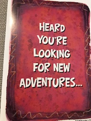 8B - GCARD - HEARD YOU'RE LOOKING FOR NEW ADVENTURES... - 1216