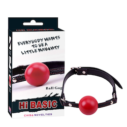 6A - HI BASIC - RED BALL GAG - CN-374181929**