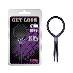 2D - GET LOCK - STUD RING - CN-100347210