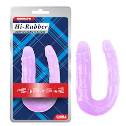 4A - HI RUBBER - 13" DOUBLE END - PURPLE DONG - CN-711937861