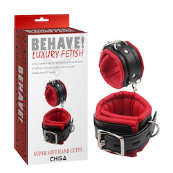 6B - BEHAVE - SUPER SOFT HAND CUFFS - CN-632106792