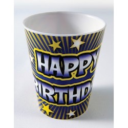 4B - SHOT GLASS - HAPPY BIRTHDAY - 745**