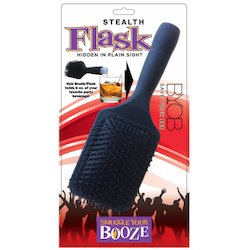 4B - FLASK - HAIRBRUSH - 76306**