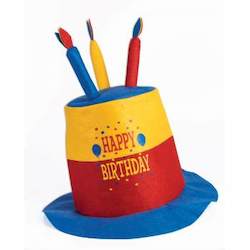 8B - HAPPY BIRTHDAY HAT - 77651**