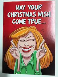 AA - CHRISTMAS CARD - MAY YOUR CHRISTMAS WISH COME TRUE - 2558**