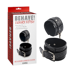 6B - BEHAVE - BE GOOD ANKLE CUFFS**