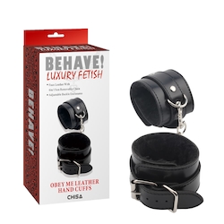 6B - BEHAVE - OBEY ME HAND CUFFS**