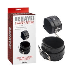 6B - BEHAVE - OBEY ME ANKLE CUFFS - CN-632185572