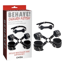 6B - BEHAVE - FULL RESTRAINT LOVERS SET - CN-632182242