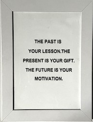 SM - THE PAST IS YOUR LESSON....