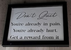 SM- DONT QUIT ....