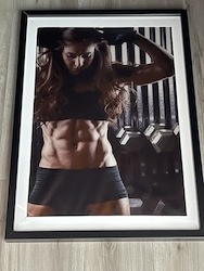 GYM ART 1 - I GOT ABS - GYM** 10153