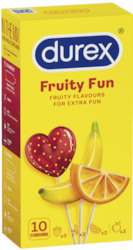 8A - DUREX - FRUITY FUN 10 - DX-FUT-10**