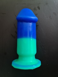 Wholesale trade: 3D - SILICONE - DONGS SECONDS - 3" MINI DONG PLUG - ASSORTED COLOURS - CN-D-02**