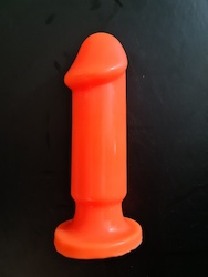 Wholesale trade: 3D - SILICONE - DONGS SECONDS - 4-5" PLUG NO BALLS - ASSORTED COLOURS**