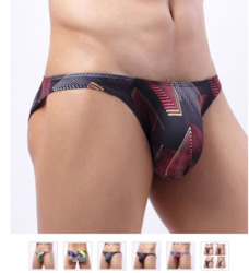 Wholesale trade: S - BRIEFS - LOW WAIST - RED BLACK - SIZE XXL - SJ-W-ASST**