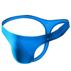 Wholesale trade: S - THONG - SEAMLESS - BLUE  - SIZE XXL - SJ-M-ASST**