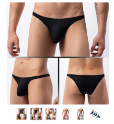 Wholesale trade: S - BRIEFS -  SHEER MESH - BLACK - XL - SJ-MEN-BK**