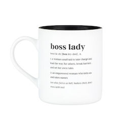 S - MUG LARGE 20OZ- BOSS LADY ... - 129683**