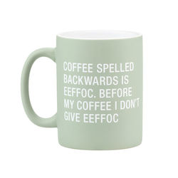 S - MUG - SPELLED BACKWARDS ... - 129708**